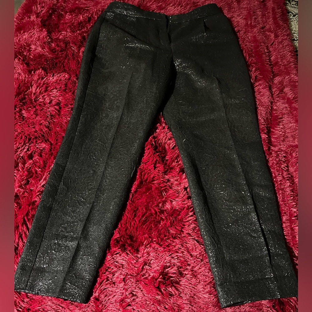 Express black sparkly dress pants size 8R